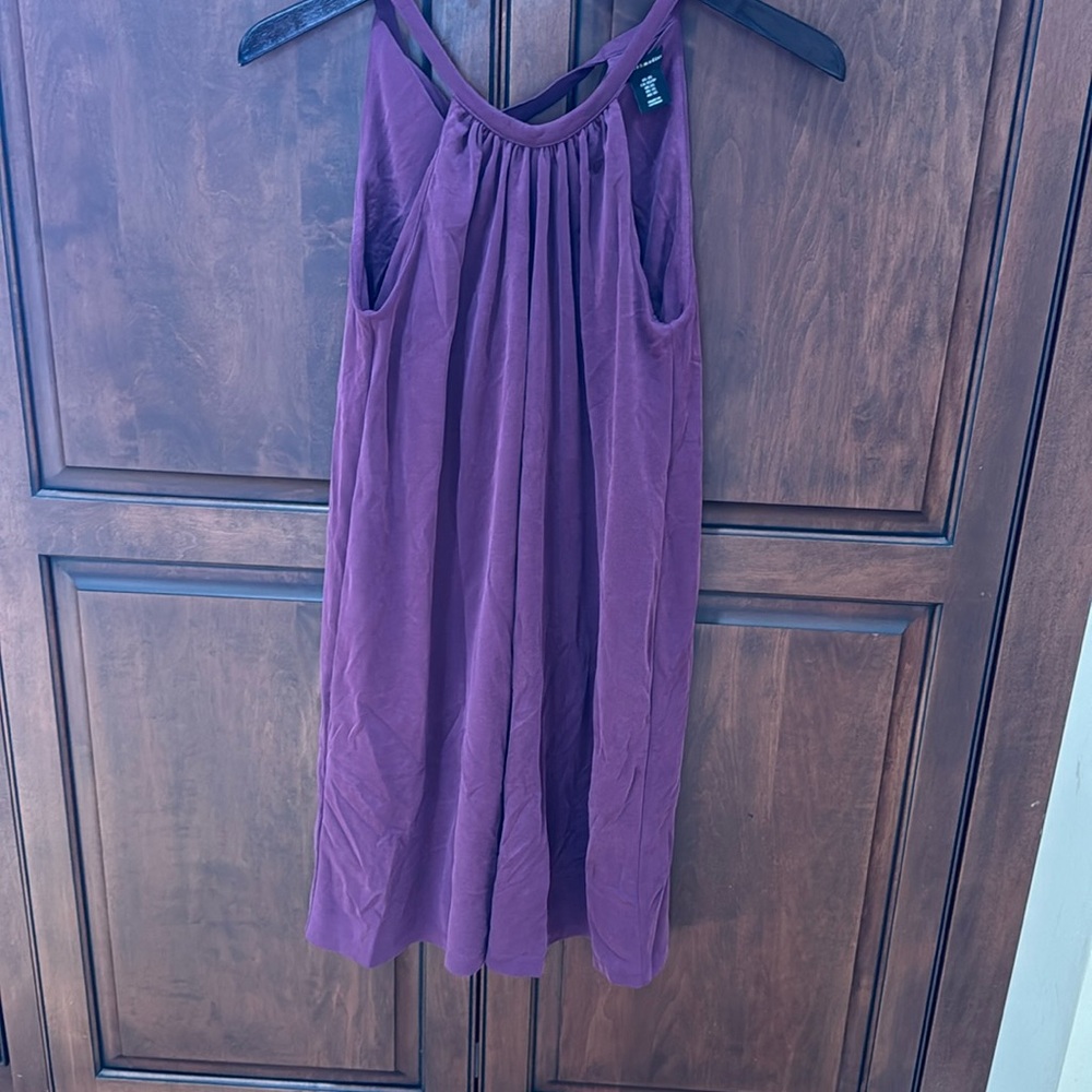 Mercer and madison purple (magenta) flowy dress